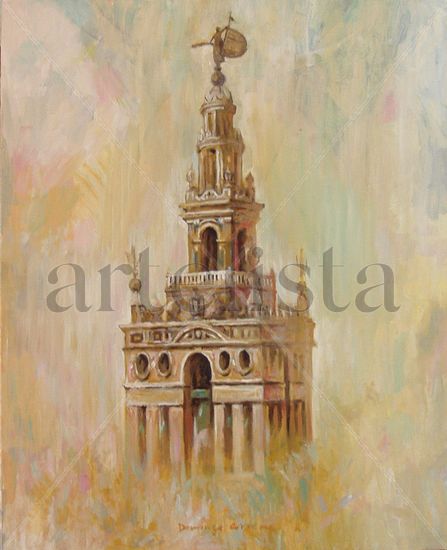 Giralda atsmósfera II Oil Canvas Landscaping