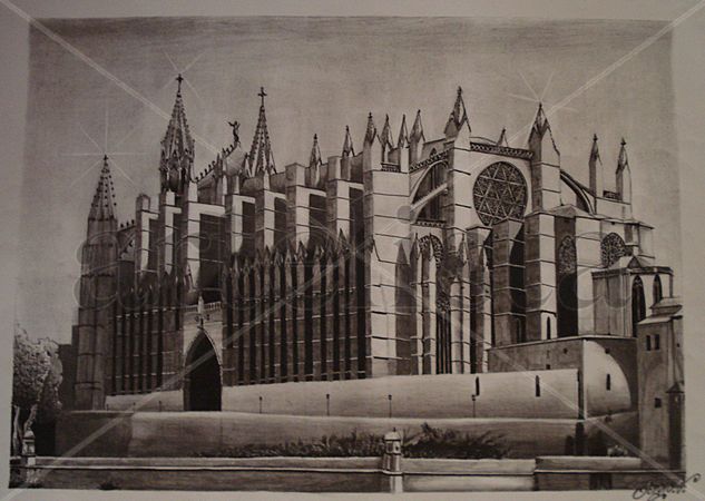 CATEDRAL PALMA DE MALLORCA Técnica Mixta