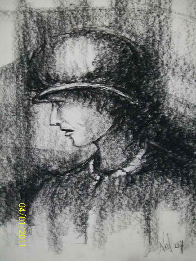 la dama del sombrero