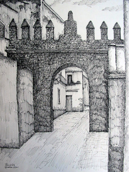 ARCO DE ROTA (SANLÚCAR) Charcoal