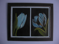 "Tulipanes azules"