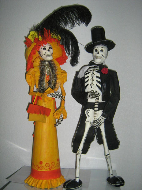 Pareja de catrines