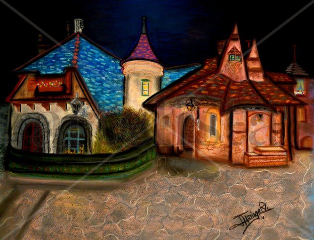 Vista de Fantasyland - Disneyland París