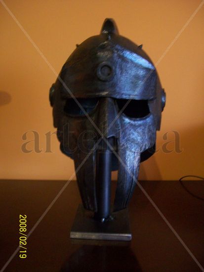 CASCO GLADIADOR Metal Figurative