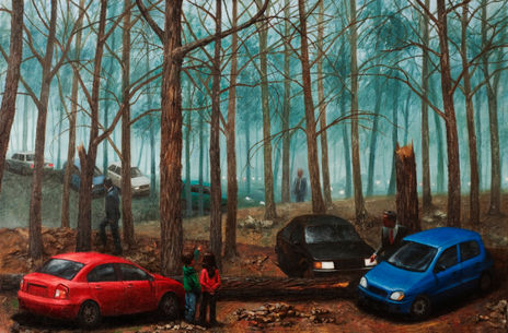 El bosque de niebla...