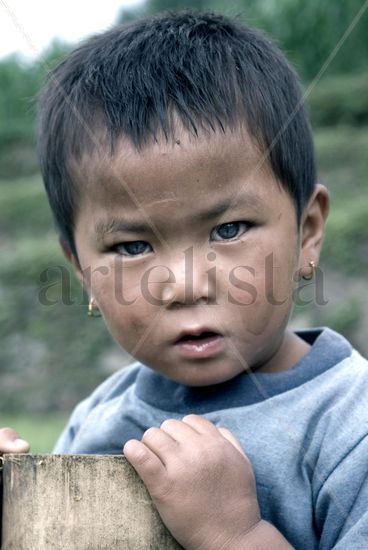 Annapurna, Nepal Retrato Color (Digital)