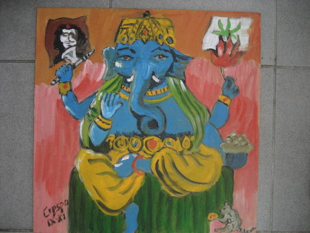 Kali mata, de Crespo Oil Canvas Landscaping