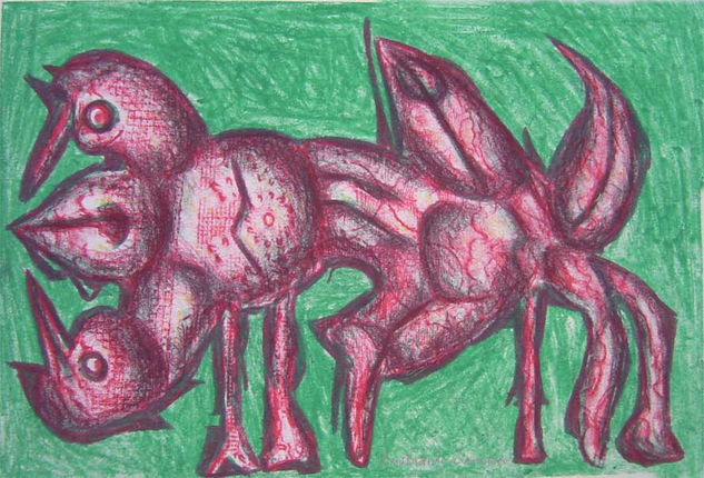 Animal Tex-Kix-665 Monoprint