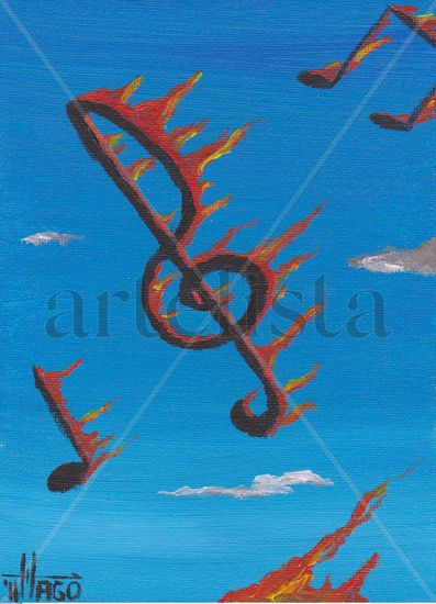 La Música Oil Canvas Others