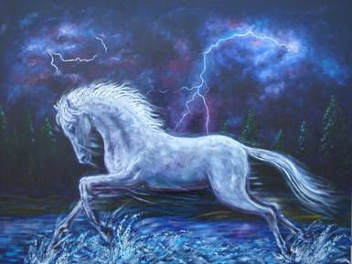 EL CABALLO Y LA TORMENTA