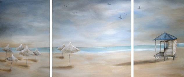 El mismo mar Acrylic Canvas Marine Painting