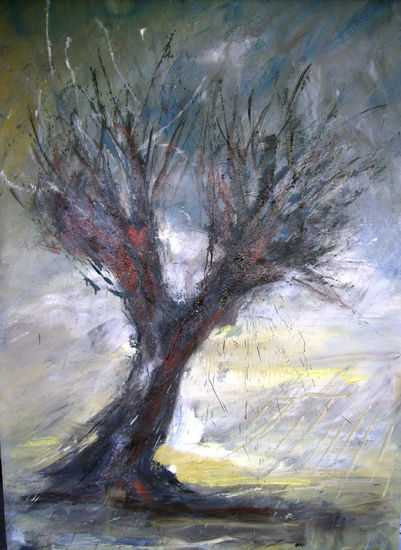 Arbre esberlat Oil Canvas Landscaping