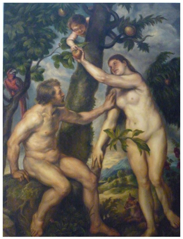 Adan y Eva (copia del Museo del Prado)