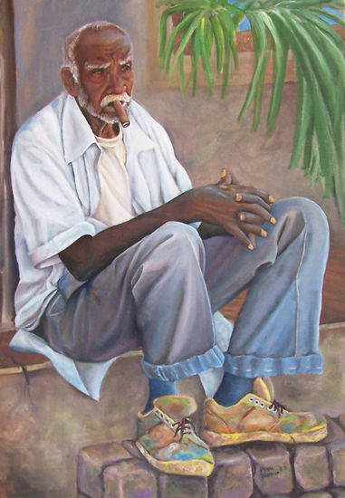 Tobias Trinidad Oil Canvas Figure Painting