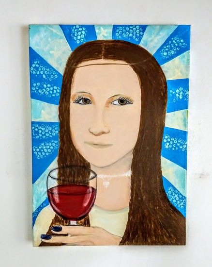 Mona 2019 Acrylic Canvas Portrait