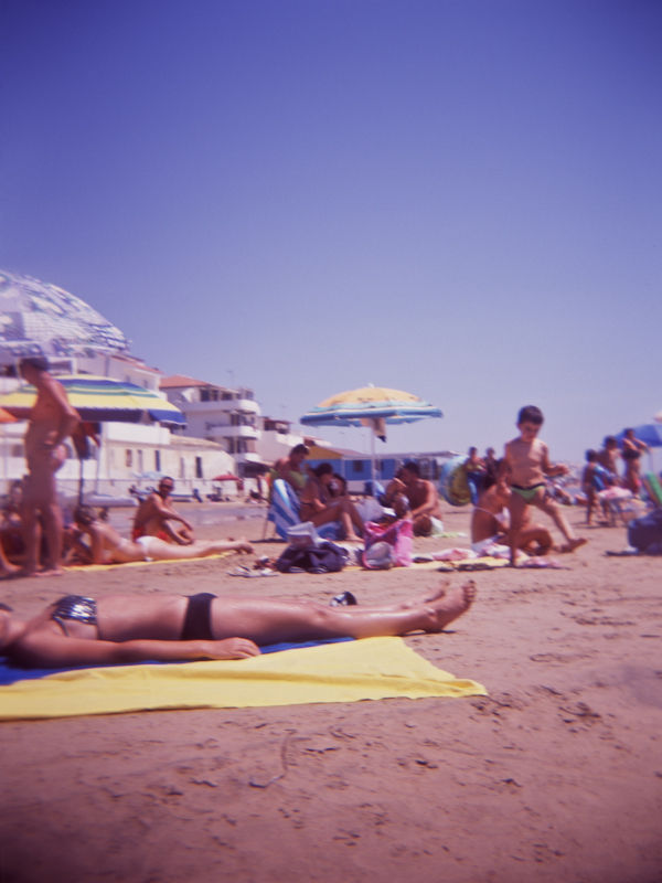 HOLGA TRAVELS - SICILY BEACH