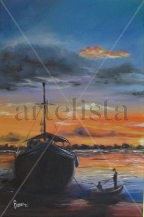 Atardecer junto al...