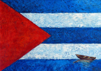 Cuba Oil Canvas Landscaping