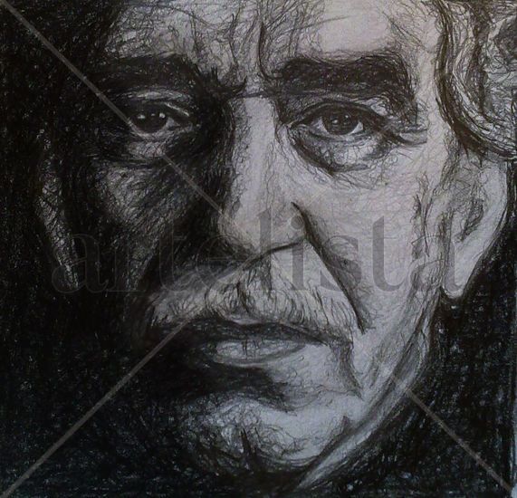 Retrato de Gabriel García Márquez 