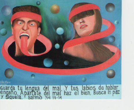 Arte con mensaje.