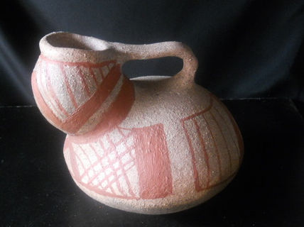 Jarra en chamote .