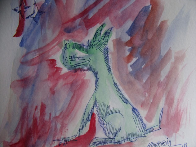 PROYECTO: MI MASCOTA SOLIDARIA: Perro verde
