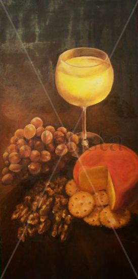 INTIMIDADES Oil Panel Still Life Paintings