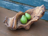 Bowl of olive wood 2
