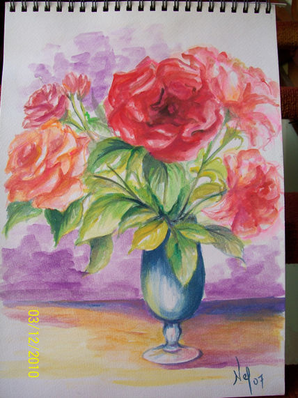 Copon con rosas
