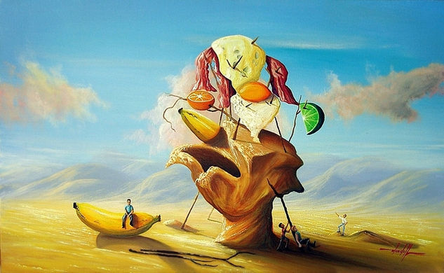 Deserto Surrealista 12 Oil Canvas Others