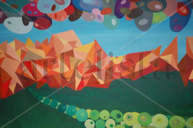 Paisaje cubista