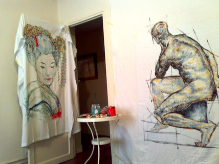 Pintando sábanas