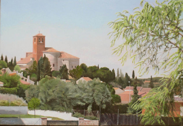 Desde las Nogueras Oil Canvas Landscaping