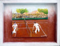 Jugando a tennis