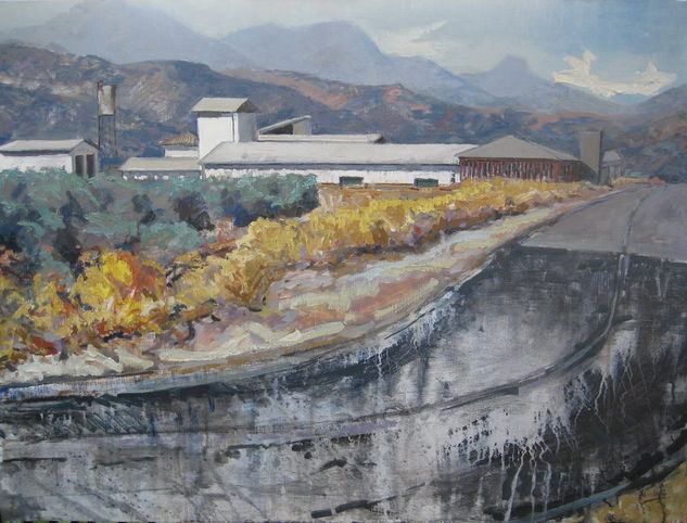 ALCAUDETE FABRICA Oil Canvas Landscaping