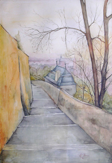 PRAGHA Watercolour Paper Landscaping