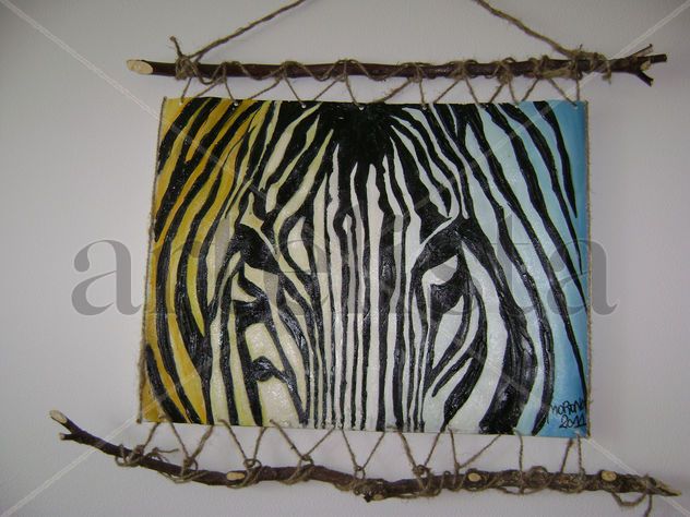 Zebra color.
