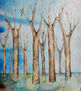 BOSQUE SOBRE AZUL II