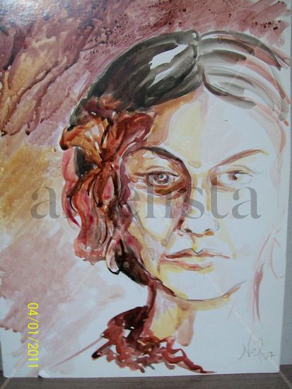 GITANA Oil Canvas Portrait