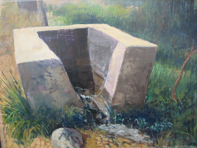 CAZORLA Oil Panel Landscaping