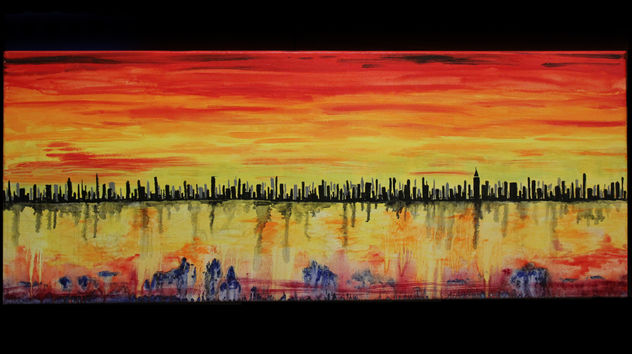 Atardecer en Manhanttan
