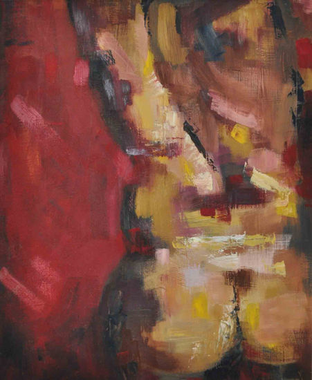 XV Me gustas cuando callas. Oil Canvas Nude Paintings