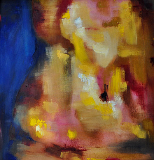 XXIII Ha venido a dormirse en tu vientre una mar. Oil Canvas Nude Paintings