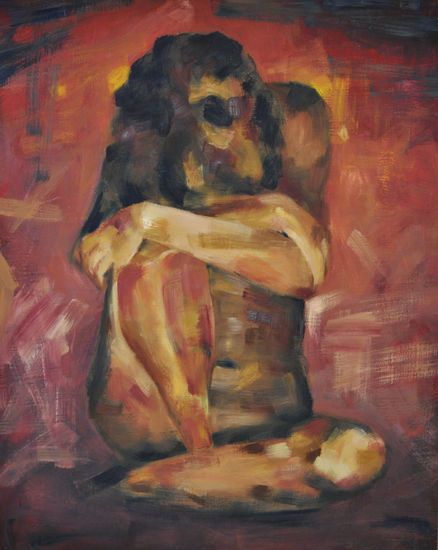 XXI Lo que estaba dormido en tu alma. Oil Canvas Nude Paintings