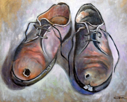 Los viejos zapatos