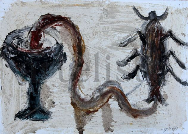 Cáliz y Insecto