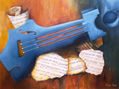 Composición en azul