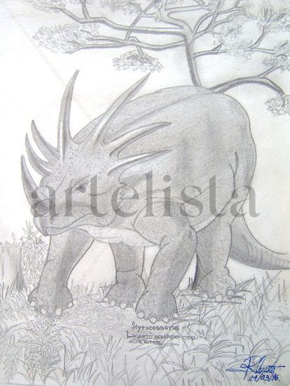 Styracosaurus Lápiz