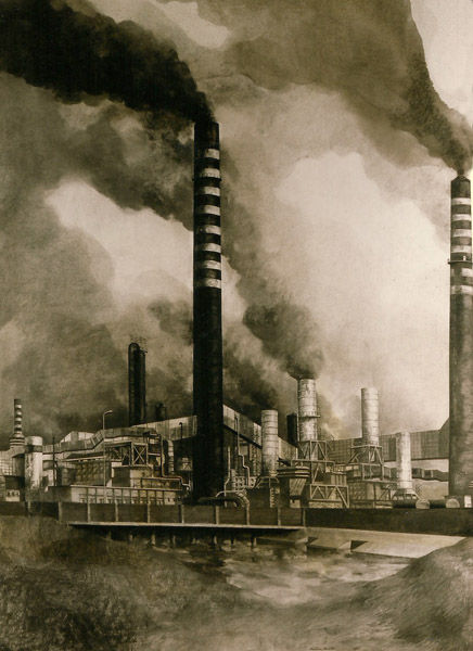 Refinería desde el Puente Mayorga,2005