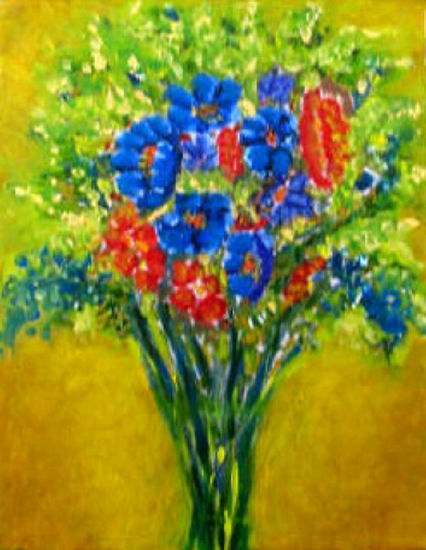 Bouquet Oil Canvas Floral Painting